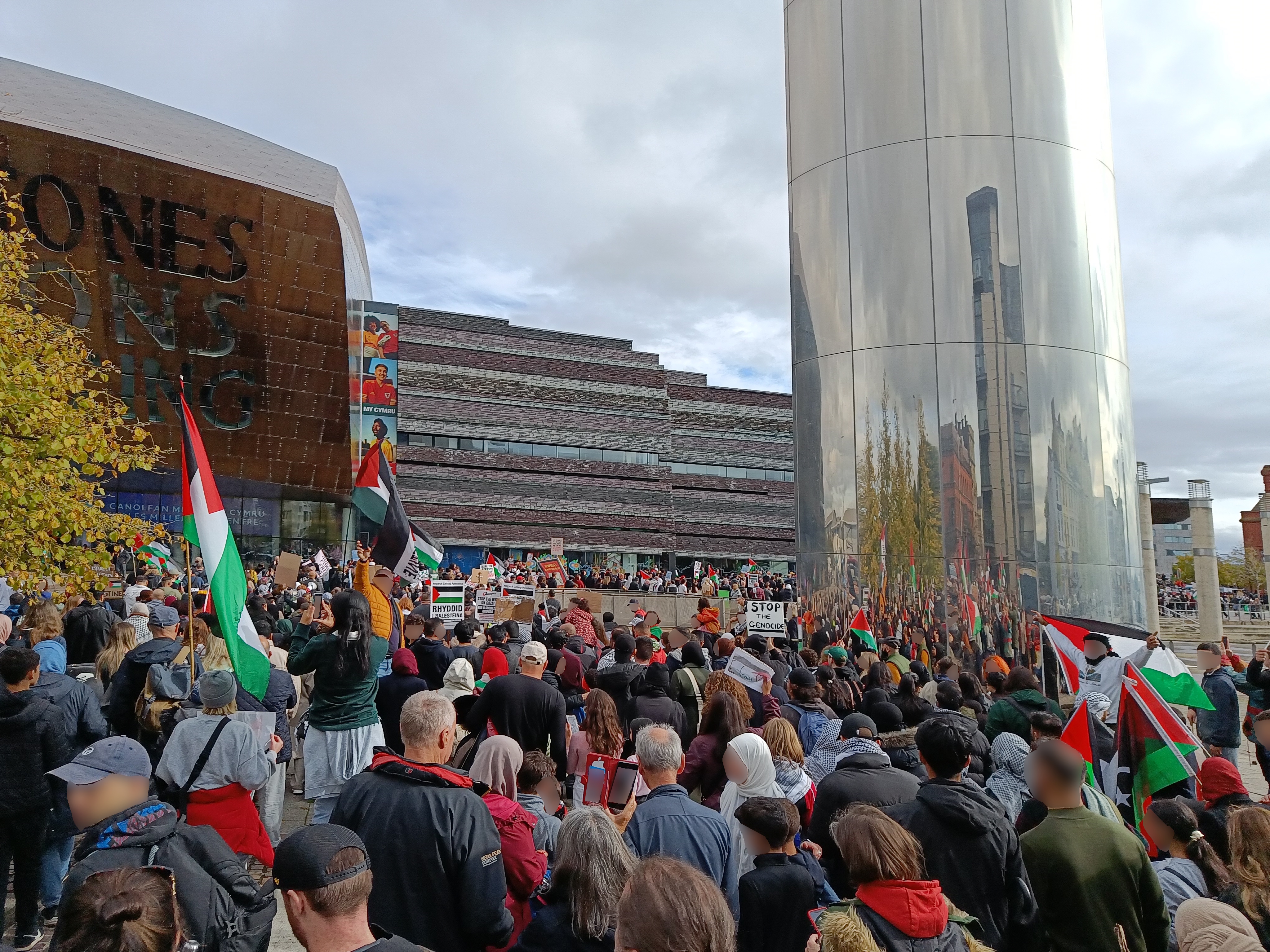 pro-gaza march